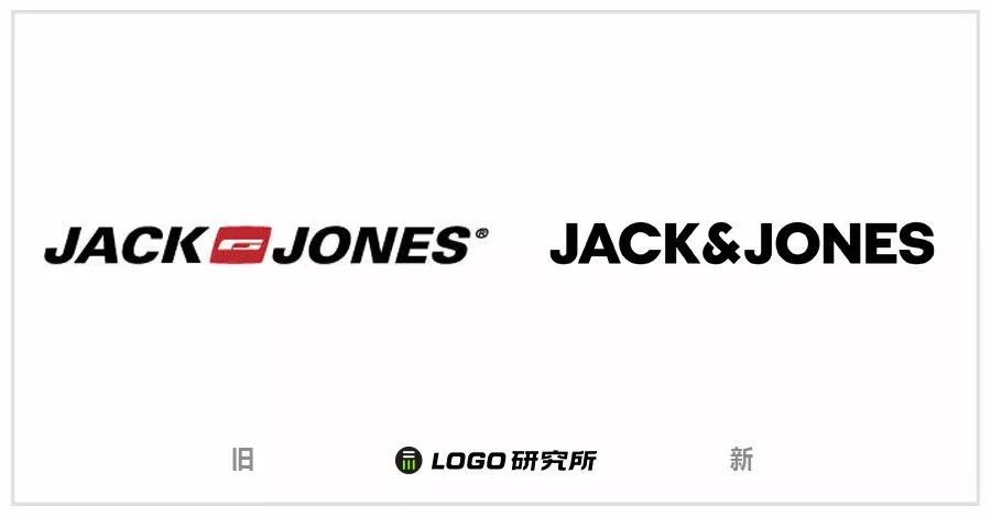 杰克瓊斯換LOGO了！